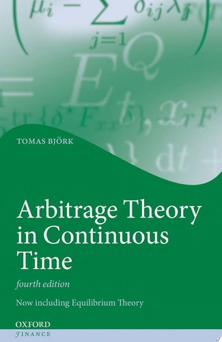Arbitrage Theory in Continuous Time cover