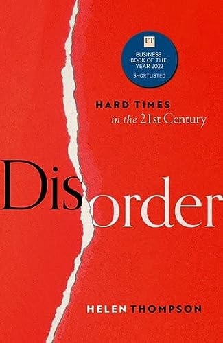 Disorder Hard Times in the 21st Century cover