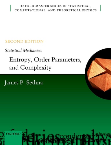 Statistical Mechanics Entropy, Order Parameters, and Complexity cover