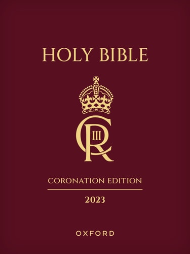 The Holy Bible 2023 Coronation Edition Authorized King James Version cover