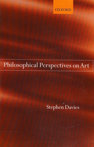Philosophical Perspectives on Art cover