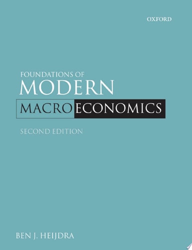 Foundations of Modern Macroeconomics cover