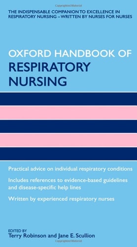 Oxford Handbook of Respiratory Nursing cover