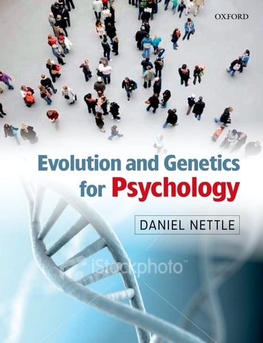 Evolution and Genetics for Psychology cover