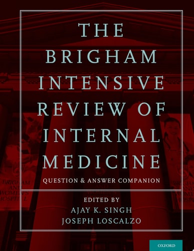The Brigham Intensive Review of Internal Medicine Question and Answer Companion cover