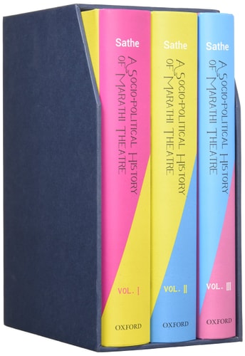 A Socio-Political History of Marathi Theatre Thirty Nights cover