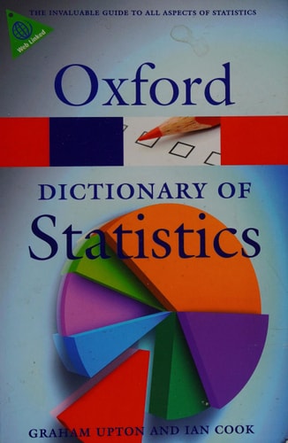 A Dictionary of Statistics (Oxford Quick Reference) cover