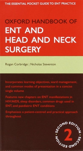 Oxford Handbook of ENT and Head and Neck Surgery cover