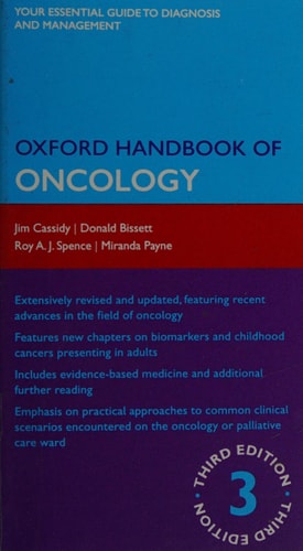 Oxford Handbook of Oncology cover