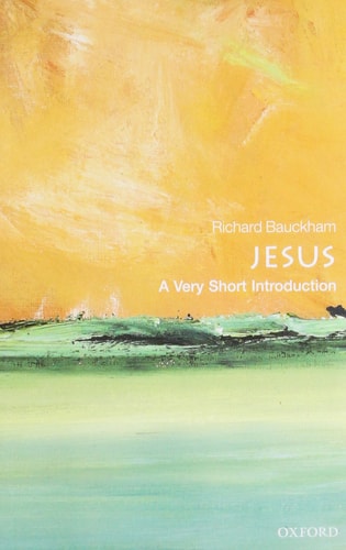 Jesus: A Very Short Introduction cover