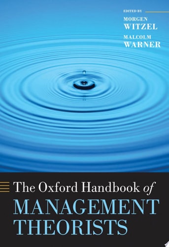 The Oxford Handbook of Management Theorists cover