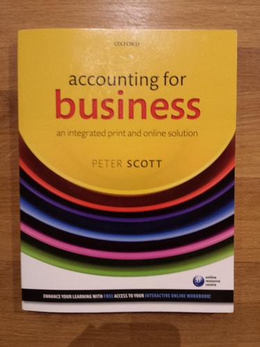 Accounting for Business An Integrated Print and Online Solution cover