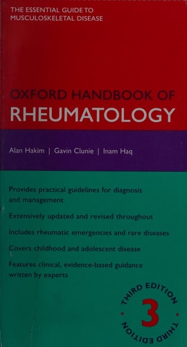 Oxford Handbook of Rheumatology cover