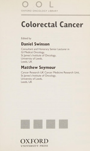 Colorectal Cancer cover