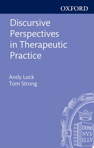 Discursive Perspectives in Therapeutic Practice cover