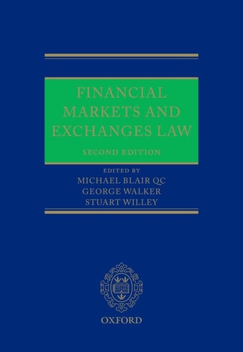 Financial Markets and Exchanges Law cover