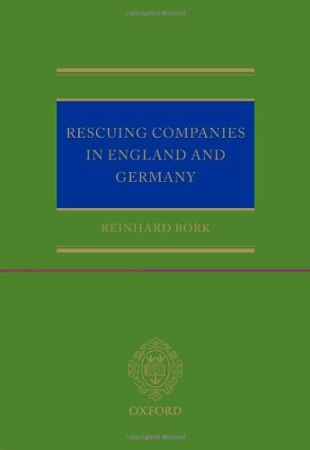 Rescuing Companies in England and Germany cover