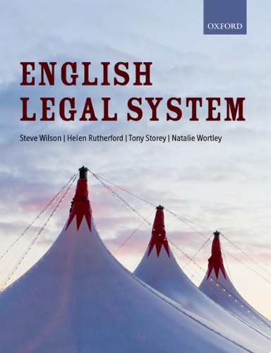English Legal System cover