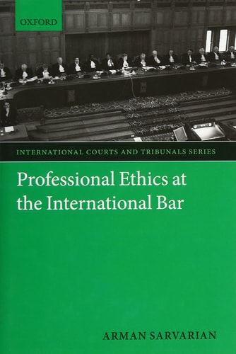 Professional Ethics at the International Bar cover