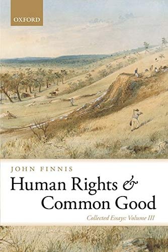 Human Rights and Common Good Collected Essays Volume III cover