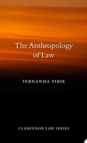 The Anthropology of Law cover