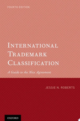 International Trademark Classification A Guide to the Nice Agreement cover