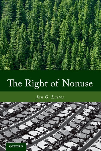The Right of Nonuse cover