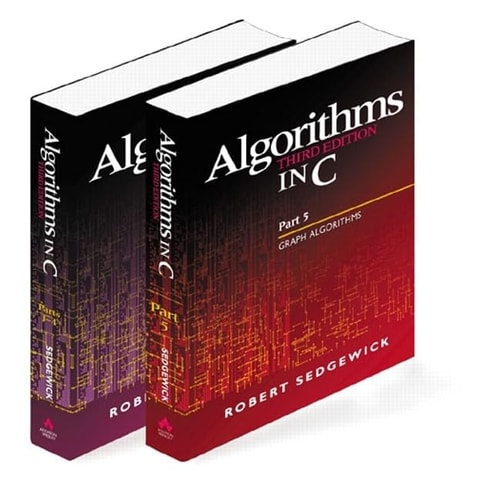 Algorithms in C, Parts 1-5 Fundamentals, Data Structures, Sorting, Searching, and Graph Algorithms cover