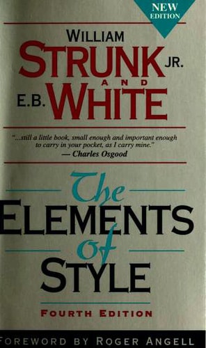 The Elements of Style The Original Edition cover