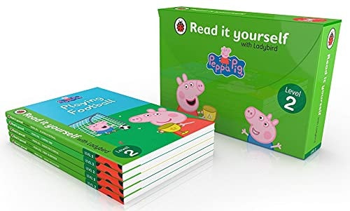 Peppa Pig RIY Tuck Box (Level 2): 5 Peppa RIY Books in tuckbox cover