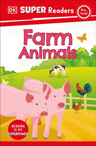 DK Super Readers Pre-Level Farm Animals cover
