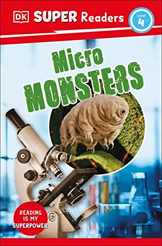 DK Super Readers Level 4 Micro Monsters cover
