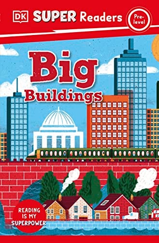 DK Super Readers Pre-Level Big Buildings cover
