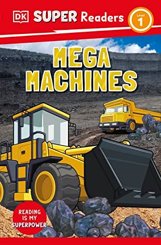 DK Super Readers Level 1 Mega Machines cover
