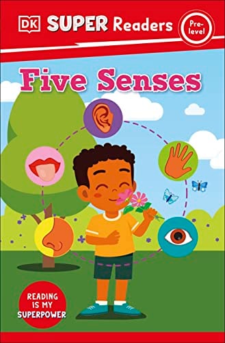 DK Super Readers Pre-Level Five Senses cover
