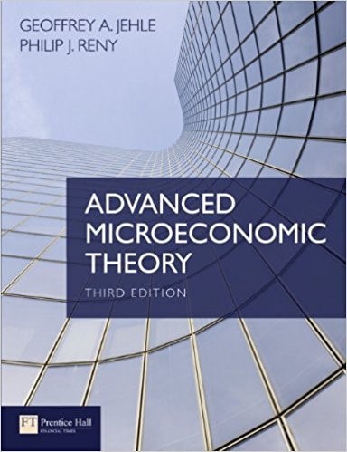Advanced Microeconomic Theory cover