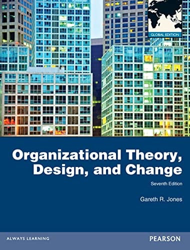 Organizational Theory, Design, and Change cover