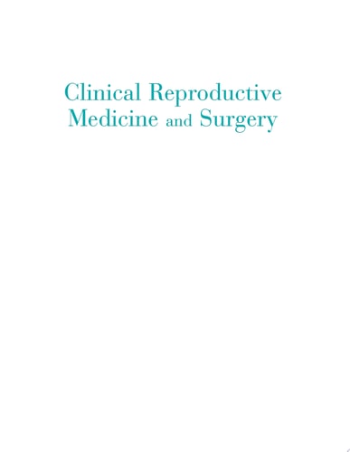 Clinical Reproductive Medicine and Surgery cover