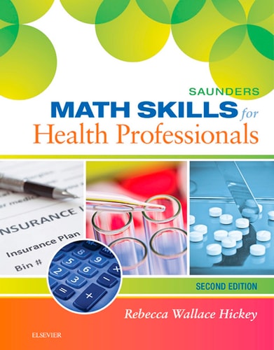 Saunders Math Skills for Health Professionals cover