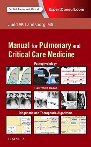 Clinical Practice Manual for Pulmonary and Critical Care Medicine cover