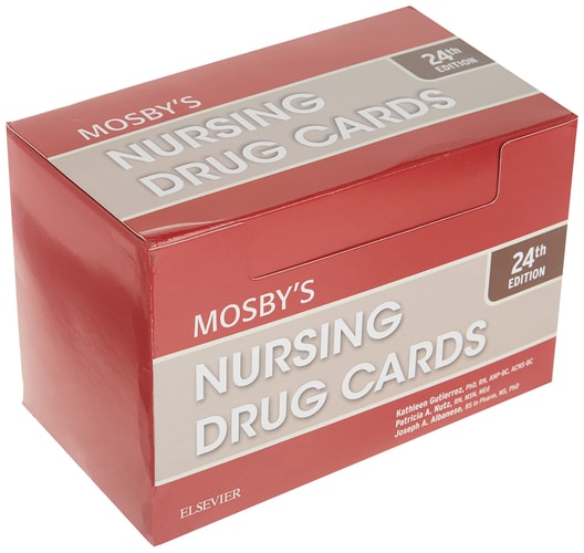 Mosby's Nursing Drug Cards cover