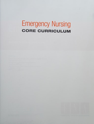 Emergency Nursing Core Curriculum cover