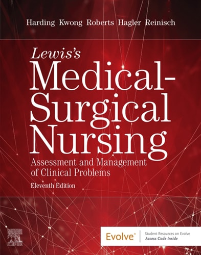 Lewis' Medical-Surgical Nursing Elsevier eBook on VitalSource cover