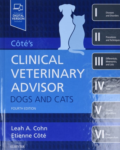 Cote's Clinical Veterinary Advisor: Dogs and Cats cover
