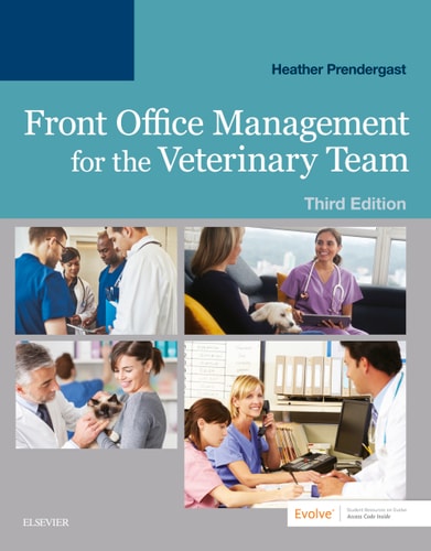 Front Office Management for the Veterinary Team - Elsevier eBook on VitalSource cover