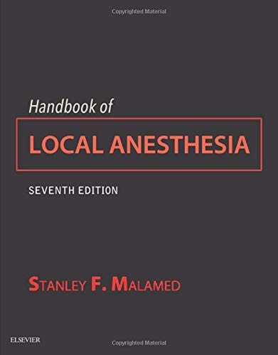 Handbook of Local Anesthesia cover