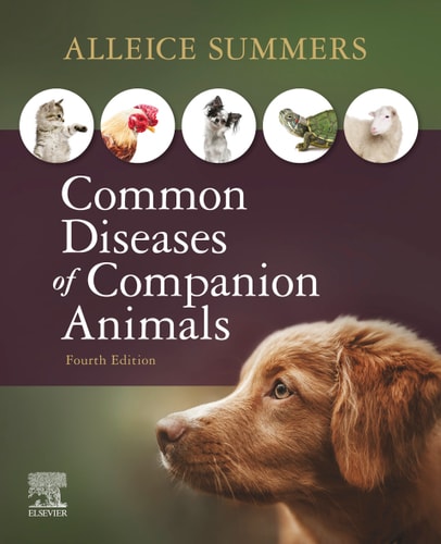 Common Diseases of Companion Animals Elsevier eBook on VitalSource cover