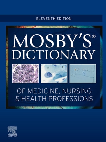 Mosby's Dictionary of Medicine, Nursing & Health Professions - Elsevier eBook on VitalSource cover