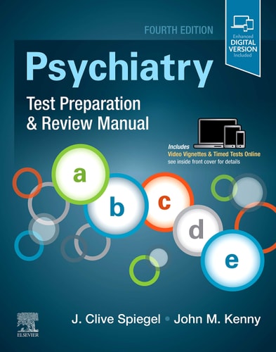 Psychiatry Test Preparation and Review Manual cover