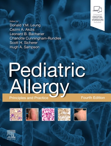 Pediatric Allergy Principles and Practice cover